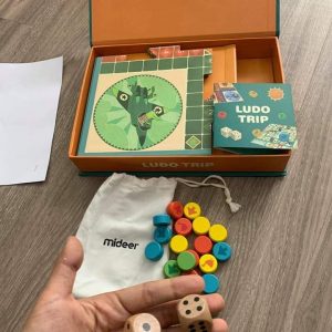 Bộ đồ chơi cờ cá ngựa LUDO TRIP MiDeer 4