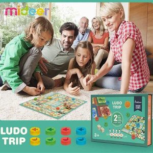 Bộ đồ chơi cờ cá ngựa LUDO TRIP MiDeer 2