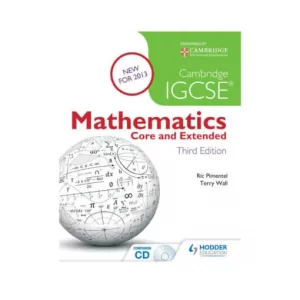 Cambridge IGCSE Mathematics Core and Extended - CB 3rd