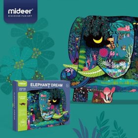 Xếp hình voi Elephant Dream - Puzzle Mideer 280 pcs