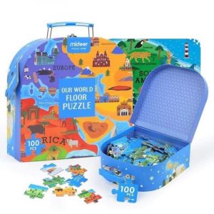 Puzzle Mideer - Xếp hình Our World