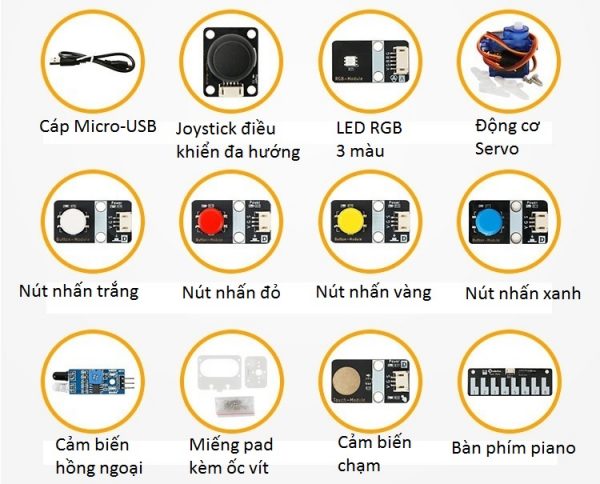 Bộ Kit Micro:bit - Bộ kit MicroBit - Lập trình MicroBit