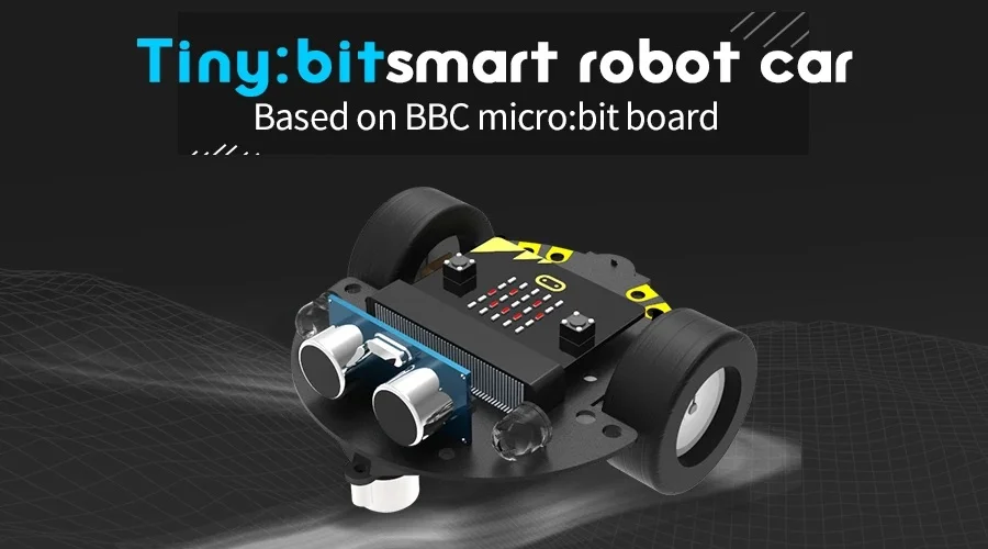Tiny:bit - Xe robot Tiny Bit - Robot lập trình cho trẻ em Tiny:bit - Xe robot Tiny Bit - Robot lập trình cho trẻ em