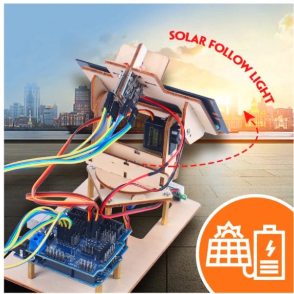 Solar Tracking - Hoa hướng dương - lập trình Arduino