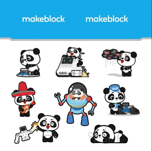 Makeblock_Sticker_Mascot Style_01_V1.1.6 - Hình dán Makeblock