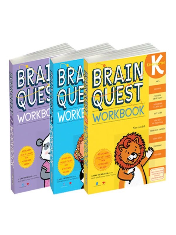 Brain Quest WorkBook cho trẻ 4-7 tuổi