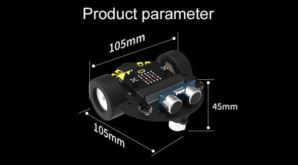 Tiny:bit - Xe robot Tiny Bit - Robot lập trình cho trẻ em