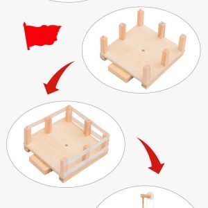 Cột cờ - đồ chơi STEM - đồ chơi mô hình - đồ chơi lắp ráp
