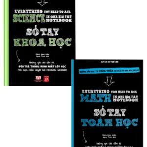 Combo: SỔ TAY TOÁN – KHOA HỌC