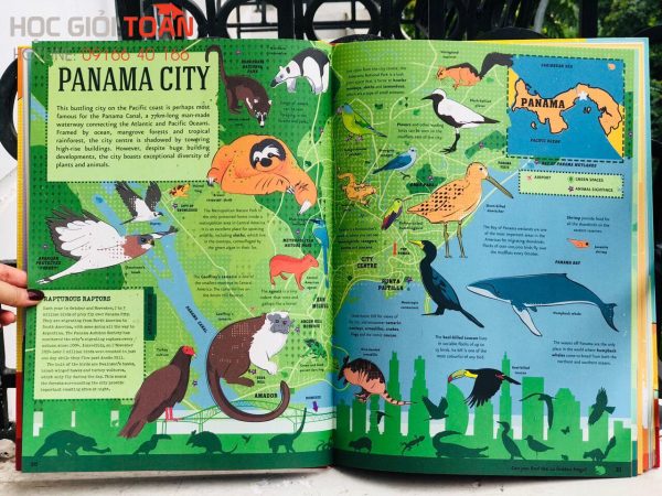 URBAN JUNGLE WITH 38 ANIMAL PACKED CITY MAPS