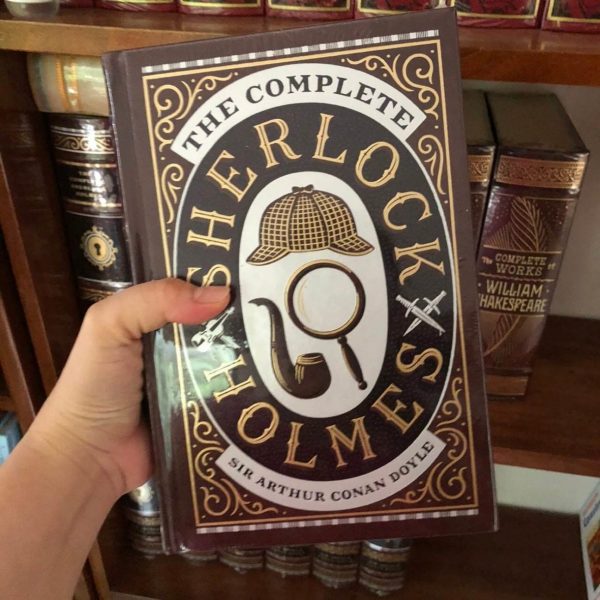 COMPLETE SHERLOCK HOLMES by Barnes & Nobles Leatherbound SL 4Q