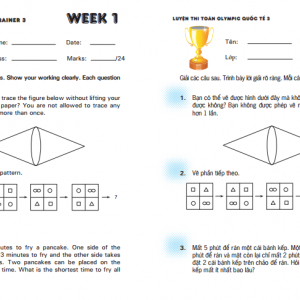 Luyện thi Olympic Toán Quốc tế 3