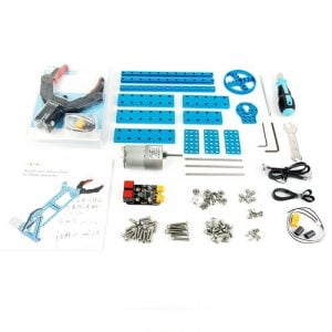 Robot Arm Add-on Pack for Starter Robot Kit-Blue - Gói phụ kiện cánh tay nâng hạ đồ lắp thêm trong Mbot
