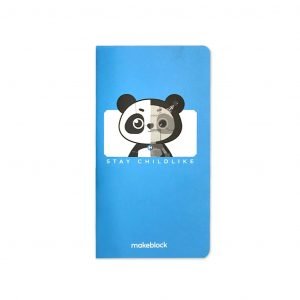 Makeblock custom notebook_ mascots version - Sổ tay in logo Makeblock