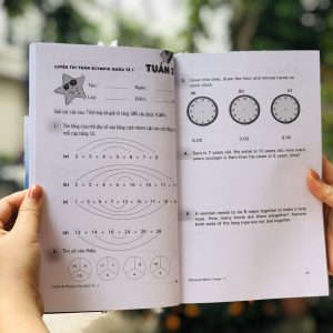 Giáo trình Toán Song Ngữ Singapore 1 (6 – 8 tuổi)