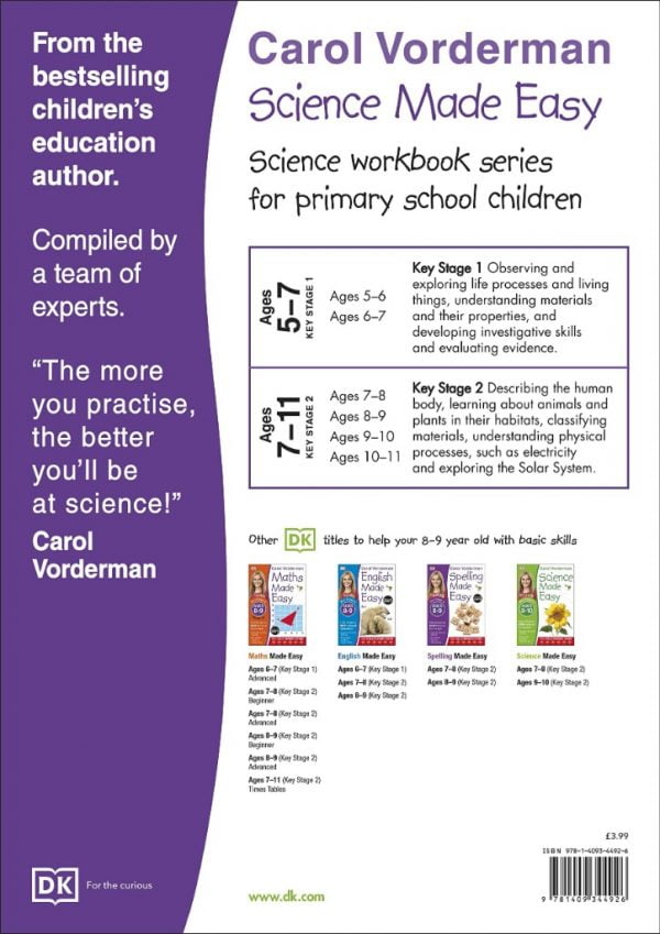Science Made Easy Ages 8-9 Key Stage 2