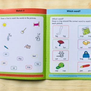 Combo 2 cuốn Wipe Clean Phonics - Reading - Sách viết xóa (3-6 tuổi)