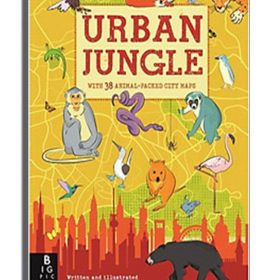 URBAN JUNGLE WITH 38 ANIMAL PACKED CITY MAPS