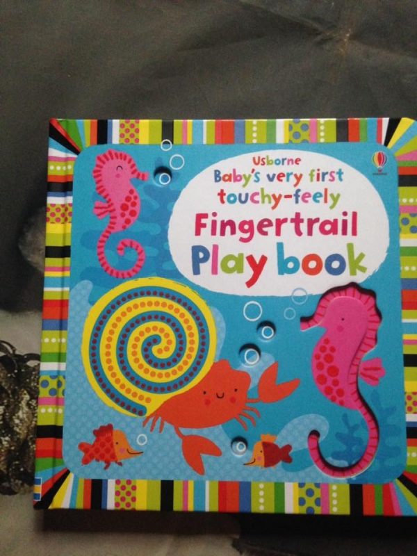 Baby's very first touchy-feely Fingertrail Play book