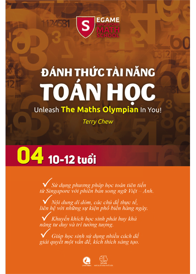 Đánh thức tài năng toán học -Quyển 4 (10-12 Tuổi)