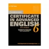 Cambridge Certificate in Advanced English 6 Student's Book