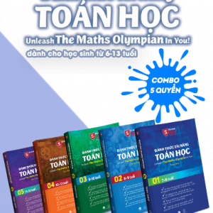 Bộ 5 Cuốn Đánh Thức Tài năng Toán học (Quyển 1 - 5)