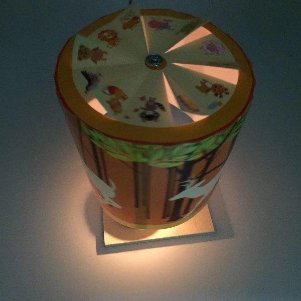 Đèn kéo quân - lồng đèn trung thu - đồ chơi STEM - đồ chơi lắp ráp