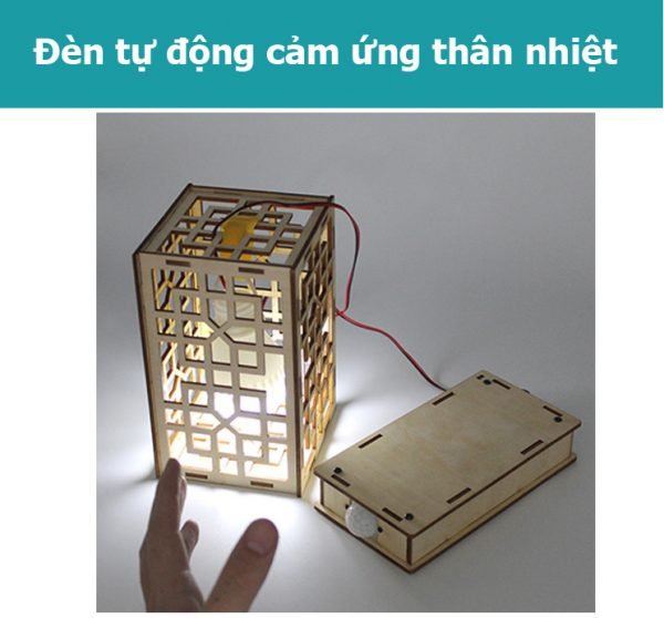 Đèn cảm ứng tự động - đồ chơi STEM - đồ chơi mô hình - đồ chơi lắp ráp