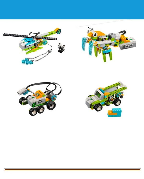 Lego Wedo giá rẻ nhất tương thích Lego Wedo 2.0 - Bộ robot Milo 45300