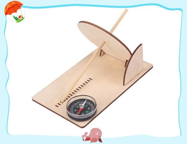 Đồng hồ mặt trời - đồ chơi STEM - đồ chơi khoa học - đồ chơi DIY