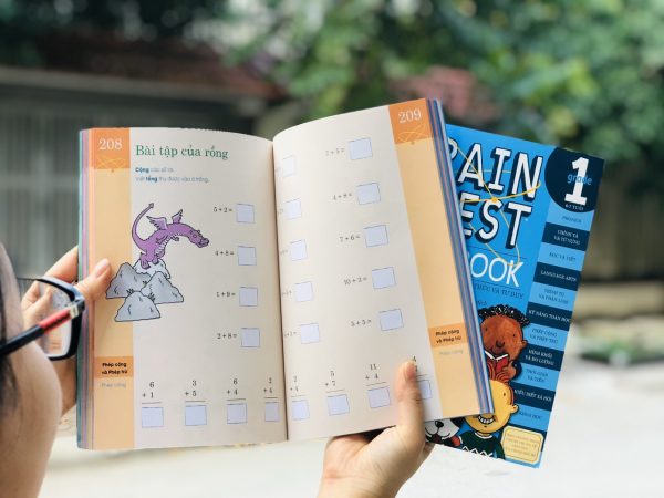 Brain Quest Workbook: Grade 1 cho trẻ 6-7 tuổi