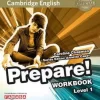 CAMBRIDGE ENGLISH PREPARE! LEVEL 1 WORKBOOK WITH AUDIO - FAHASA REPRINT