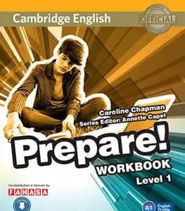 CAMBRIDGE ENGLISH PREPARE! LEVEL 1 WORKBOOK WITH AUDIO - FAHASA REPRINT