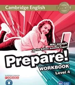 CAMBRIDGE ENGLISH PREPARE! LEVEL 4 WORKBOOK WITH AUDIO - FAHASA REPRINT