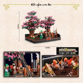 Kết nghĩa vườn đào - Mô hình Lego Tam Quốc - Tam Quốc Lego Minifigure