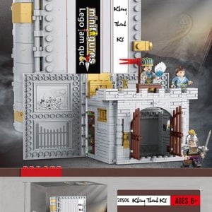 Không thành kế - Mô hình Lego Tam Quốc - Tam Quốc Lego Minifigure