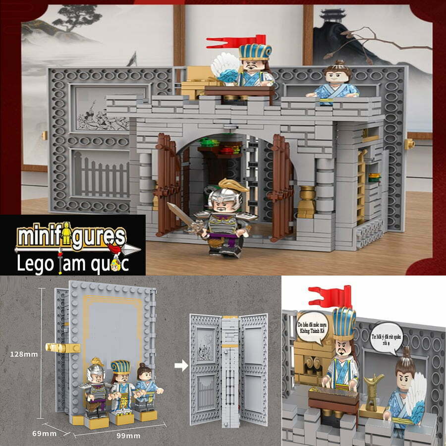 Không thành kế - Mô hình Lego Tam Quốc - Tam Quốc Lego Minifigure ...