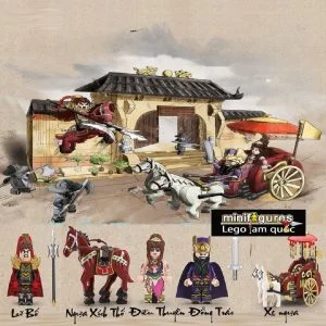 Liên hoàn kế - Mô hình Lego Tam Quốc - Tam Quốc Lego Minifigure