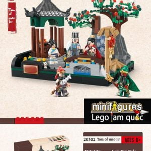 Tam cố thảo lư - Mô hình Lego Tam Quốc - Tam Quốc Lego Minifigure
