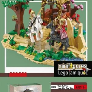 Thái Sử Từ ham đấu Tôn Sách - Mô hình Lego Tam Quốc Lego Minifigure