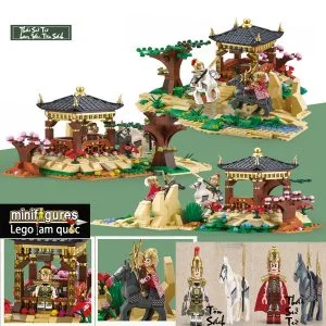 Thái Sử Từ ham đấu Tôn Sách - Mô hình Lego Tam Quốc Lego Minifigure
