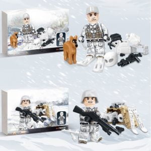 Lego lính dù - Lego Minifigures - Nhân vật Lego Army