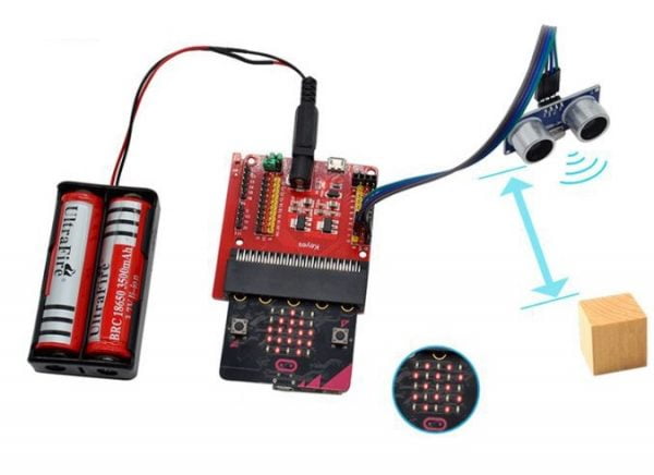 Board mạch mở rộng Micro:Bit - Micro:IO - bộ kit MicroBit - Micro Bit