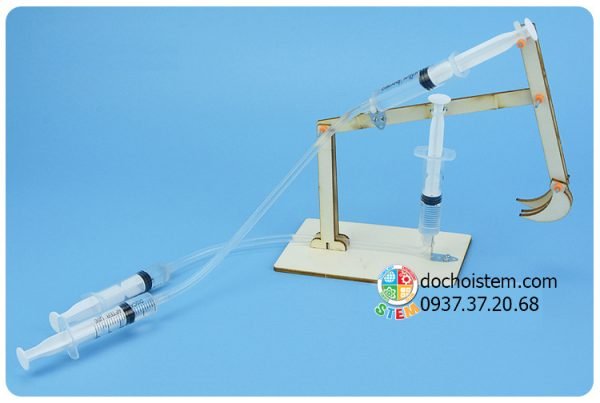 Máy đào thủy lực - đồ chơi STEM - đồ chơi mô hình - đồ chơi lắp ráp