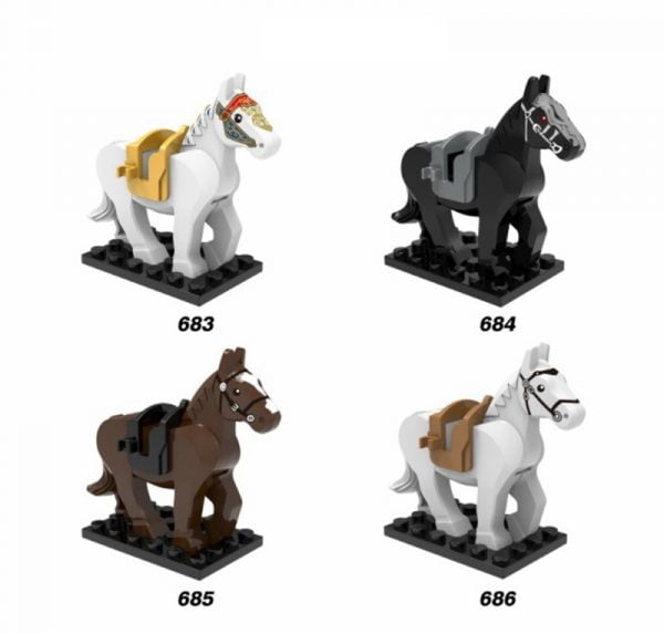 Ngựa Lego - Nhân vật Lego - Tam Quốc Lego Minifigures