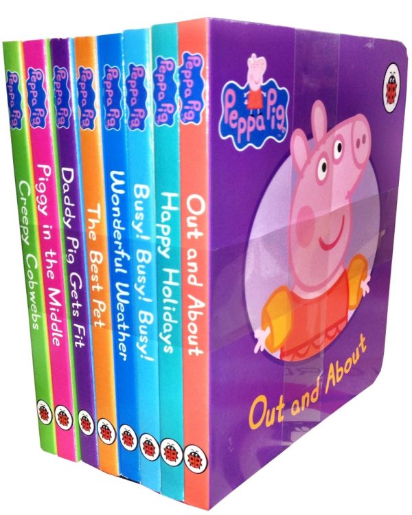 Peppa Pig Collection x 8 BB s/w