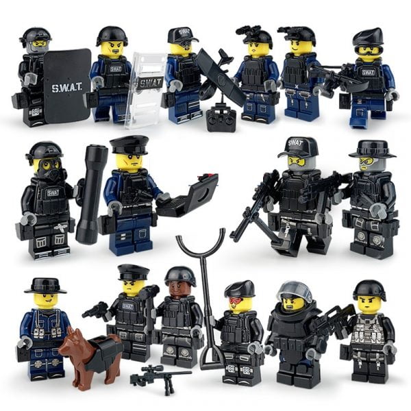 Lego đội Phi Hổ - Lego Minifigures - Nhân vật Lego Army