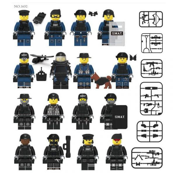 Lego đội Phi Hổ - Lego Minifigures - Nhân vật Lego Army