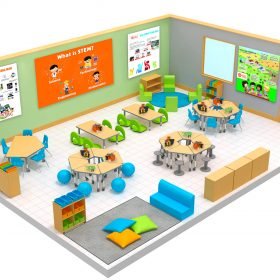 Không gian sáng chế Makerspaces - phòng STEM LAB chuẩn quốc tế