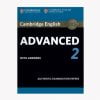 [Sách] Cambridge English Advanced 2 for revised exam from 2015 (in lại)